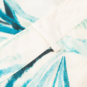 F.R.S . Wide-leg printed cotton trousers