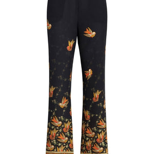 Etro Straight trousers with paisley print