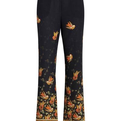 Etro Straight trousers with paisley print