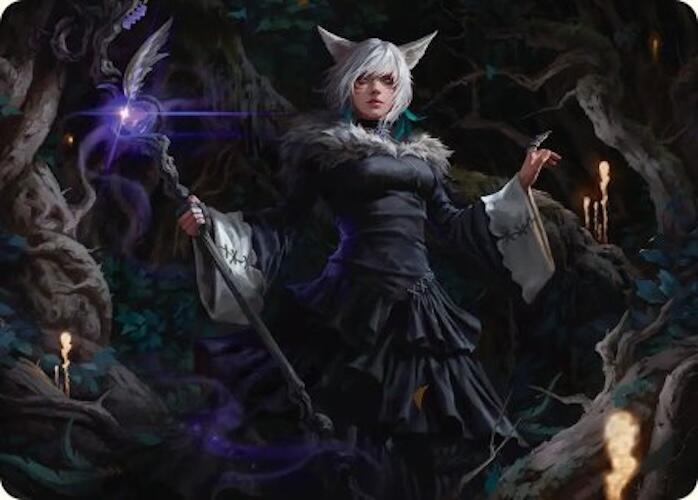 21/53 - Y'shtola, Night's Blessed Art Card [FINAL FANTASY: Art Series] [Non-Stamped]