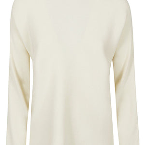 Liviana Conti Ribbed viscose sweater