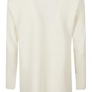 Liviana Conti Ribbed viscose sweater