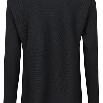 Liviana Conti Ribbed viscose sweater