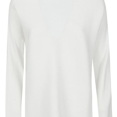 Liviana Conti Ribbed viscose sweater