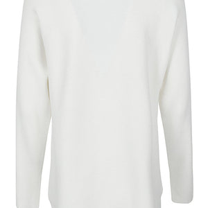 Liviana Conti Ribbed viscose sweater