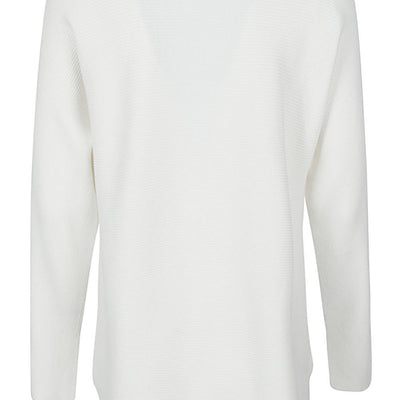 Liviana Conti Ribbed viscose sweater