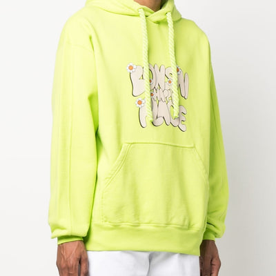 Bonsai Printed cotton hoodie