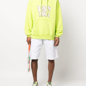Bonsai Printed cotton hoodie