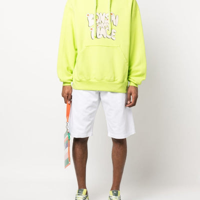 Bonsai Printed cotton hoodie
