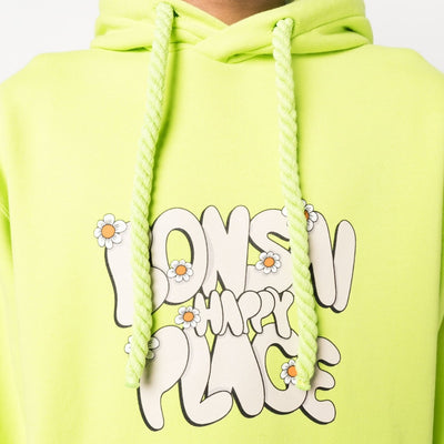 Bonsai Printed cotton hoodie