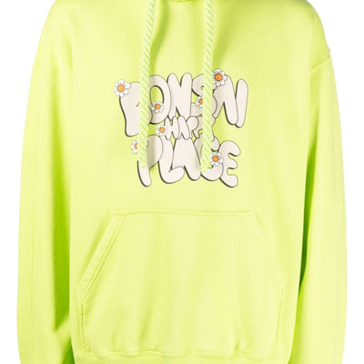 Bonsai Printed cotton hoodie