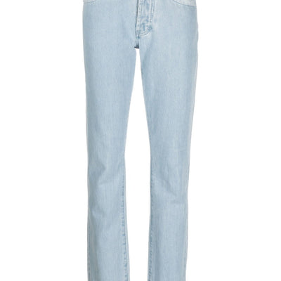 032C Patchwork organic cotton jeans