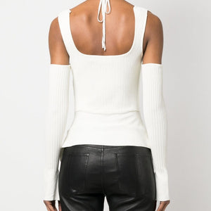 AndreĀdamo AndreÄdamo Knit ribbed top