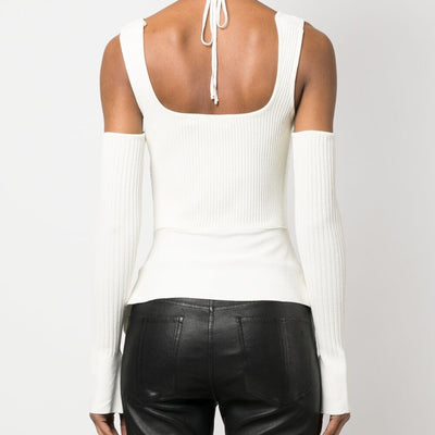 AndreĀdamo AndreÄdamo Knit ribbed top