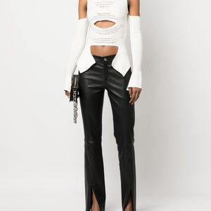 AndreĀdamo AndreÄdamo Knit ribbed top