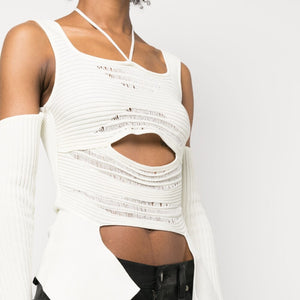 AndreĀdamo AndreÄdamo Knit ribbed top