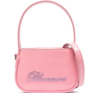 Blumarine crystal-embellished logo tote bag