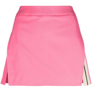 Palm Angels Cotton mini skirt