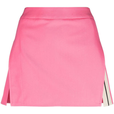 Palm Angels Cotton mini skirt