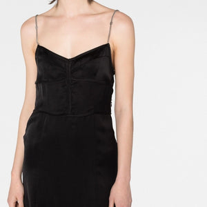 Palm Angels Chain-straps mini dress