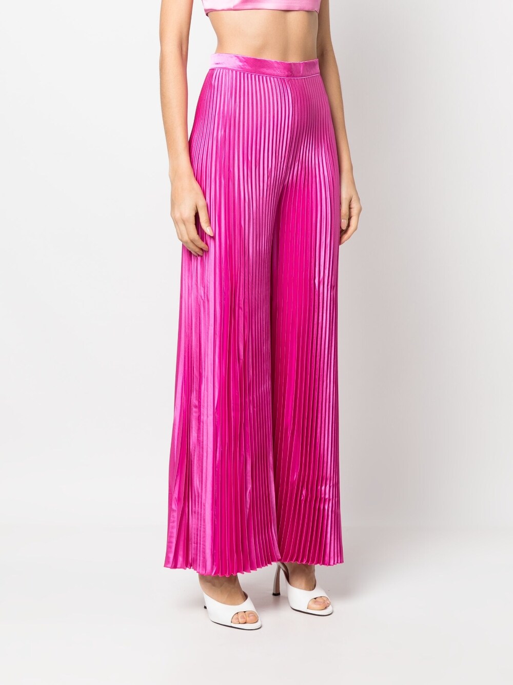 L'Idee Woman High waisted wide leg pants