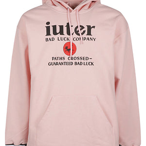 Iuter Printed cotton hoodie