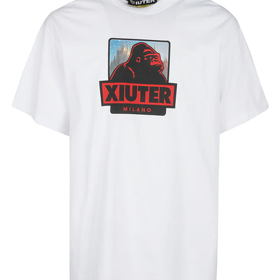Iuter Printed cotton t-shirt