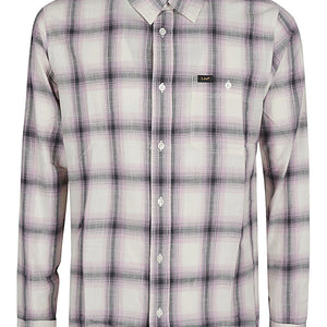Lee long-sleeve plaid shirt
