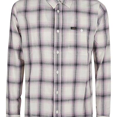 Lee long-sleeve plaid shirt
