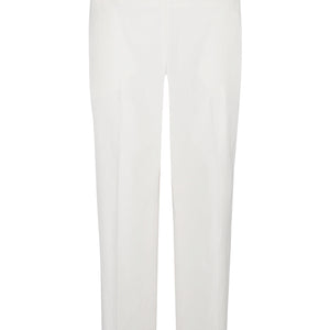 Via Masini 80 Straight leg linen blend trousers
