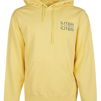 Iuter Printed cotton hoodie