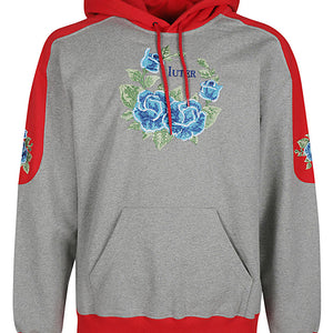 Iuter Printed cotton hoodie