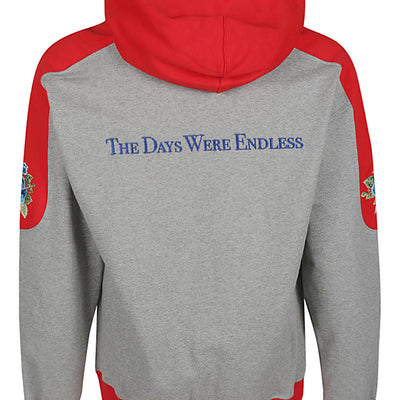 Iuter Printed cotton hoodie