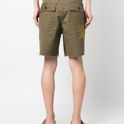 President'S Camouflage print shorts
