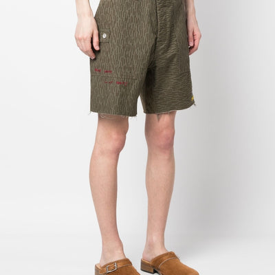 President'S Camouflage print shorts