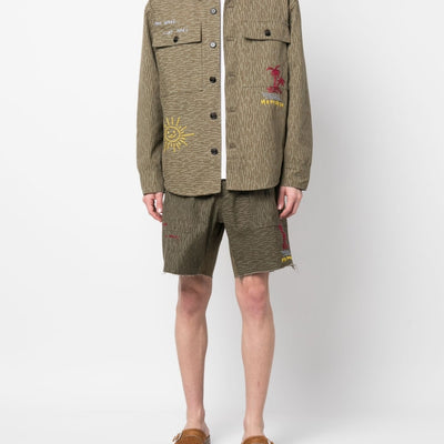 President'S Camouflage print shirt