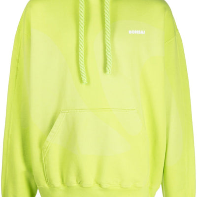 Bonsai Printed cotton hoodie