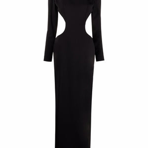 Monot PRE high neck evening dress
