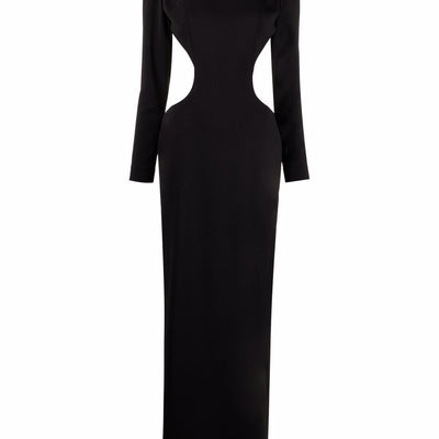 Monot PRE high neck evening dress