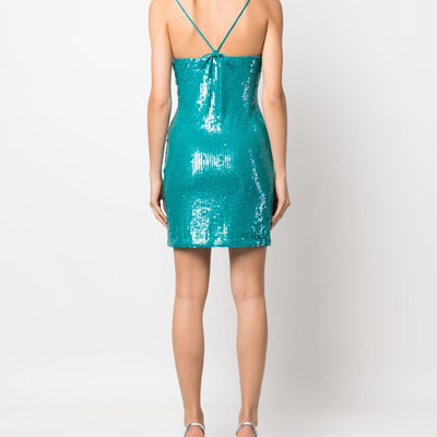 P.A.R.O.S.H. Sequined mini dress