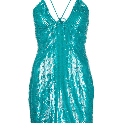 P.A.R.O.S.H. Sequined mini dress