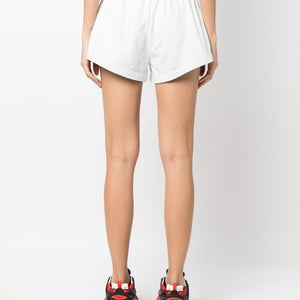 Balenciaga flared elasticated-waist shorts