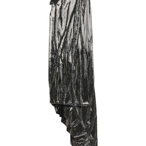 Balenciaga Metallic Effect Midi Dress