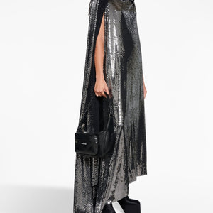 Balenciaga Metallic Effect Midi Dress