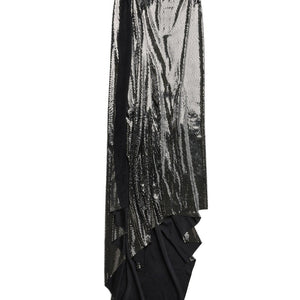 Balenciaga Metallic Effect Midi Dress