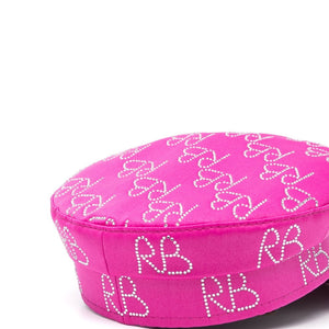 Ruslan Baginskiy crystal-embellished Baker Boy Hat