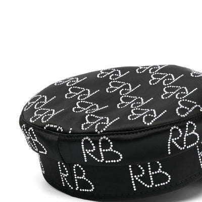 Ruslan Baginskiy crystal-embellished Baker Boy Hat
