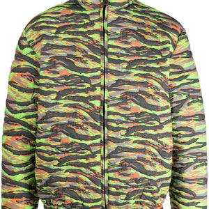Erl Printed quilted down jacket