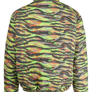 Erl Printed quilted down jacket
