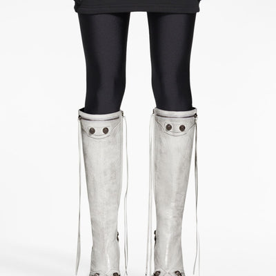 Balenciaga cagole leather boots
